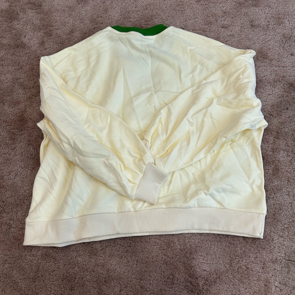 New Queen of Sparkles Queen of Ranch Cream Sequin Sweatshirt - Picture 7 of 7